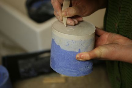 Gravure sur le moule