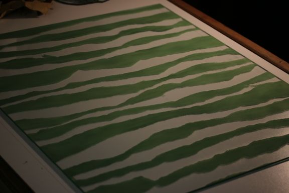 Verre artistique pour l'architecture