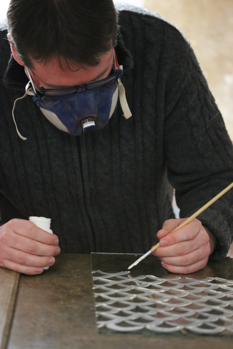 Verre artistique pour l'architecture et le design