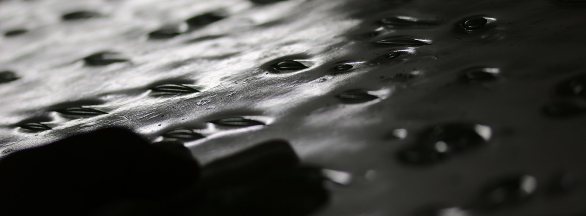 Verre artistique renfermant des bulles d'air